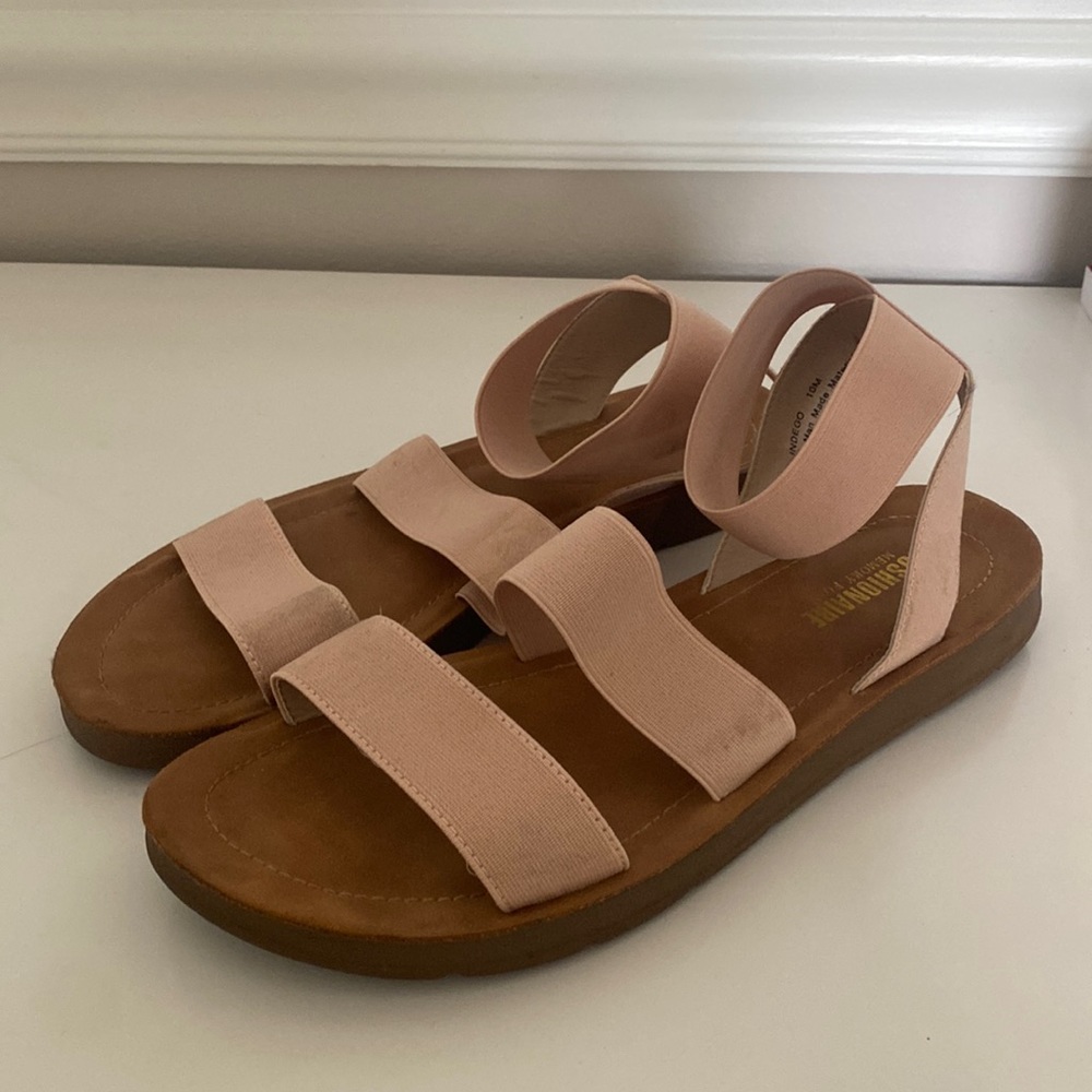 Pink sandals